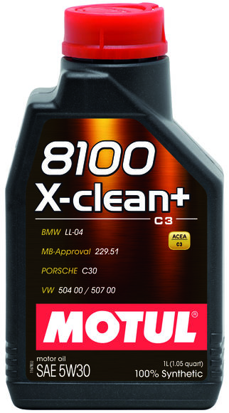MOTUL 8100 X-CLEAN+  5W-30     1LT