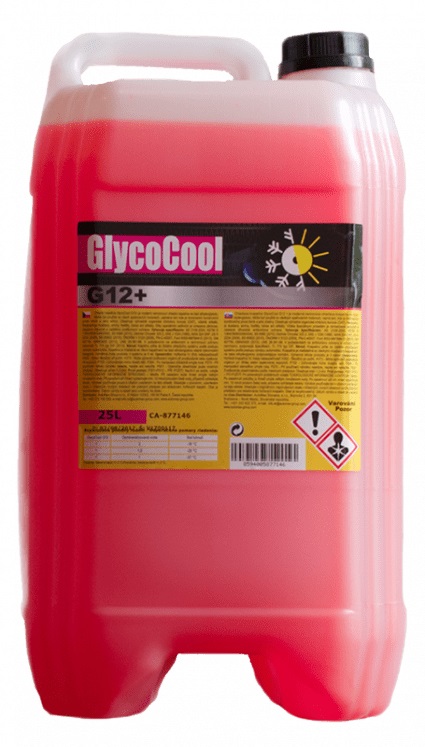 COYOTE ANTIFREEZE  G12+ (červená)        25LT