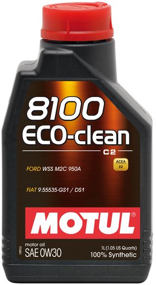 MOTUL 8100 ECO-CLEAN  0W-30   1LT