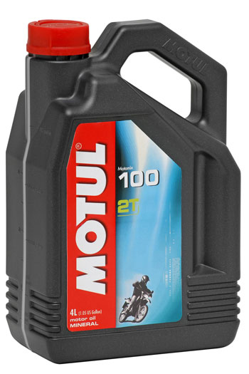 v MOTUL 100    2T   4LT   (VÝPRODEJ)