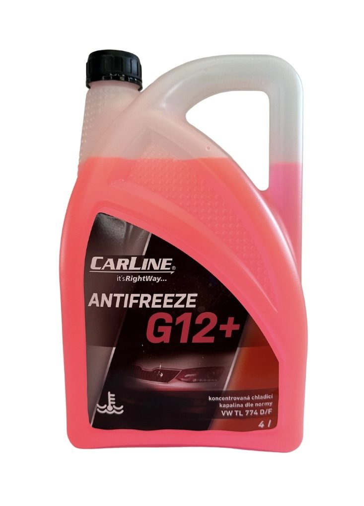 CARLINE ANTIFREEZE  G12+ (ČERVENÝ)        4LT