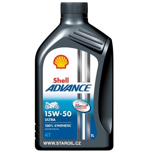 SHELL ADVANCE 4T ULTRA   15W-50     1 LT