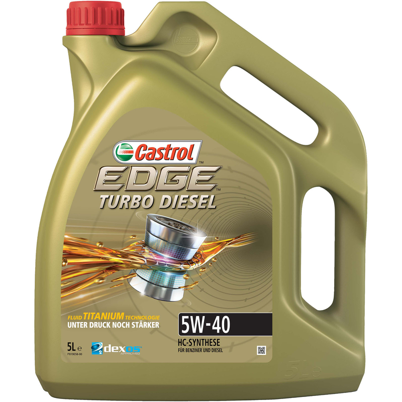 CASTROL EDGE TURBO DIESEL   5W-40   5LT