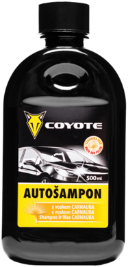 COYOTE AUTOŠAMPON S VOSKEM 500 ML