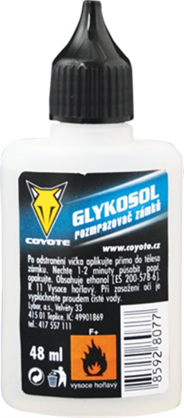 COYOTE GLYKOSOL ROZMRAZOVAČ ZÁMKŮ  50 ML