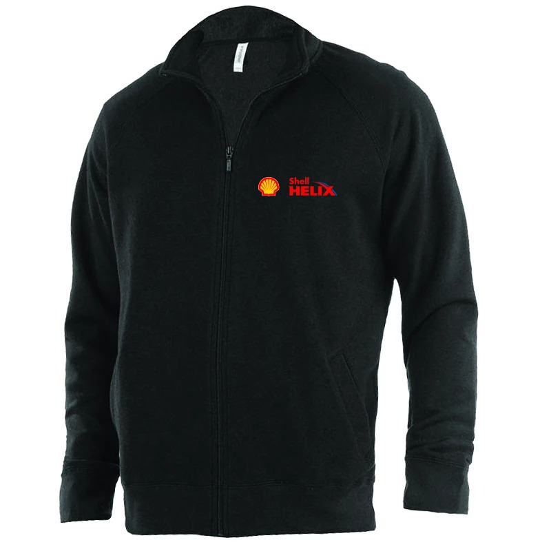 P MIKINA SHELL HELIX FLEECE ČERNÁ       M