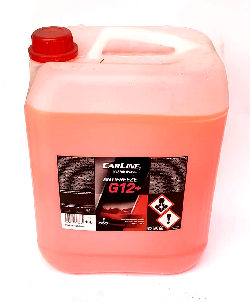 CARLINE ANTIFREEZE  G12+ (ČERVENÝ)      10LT