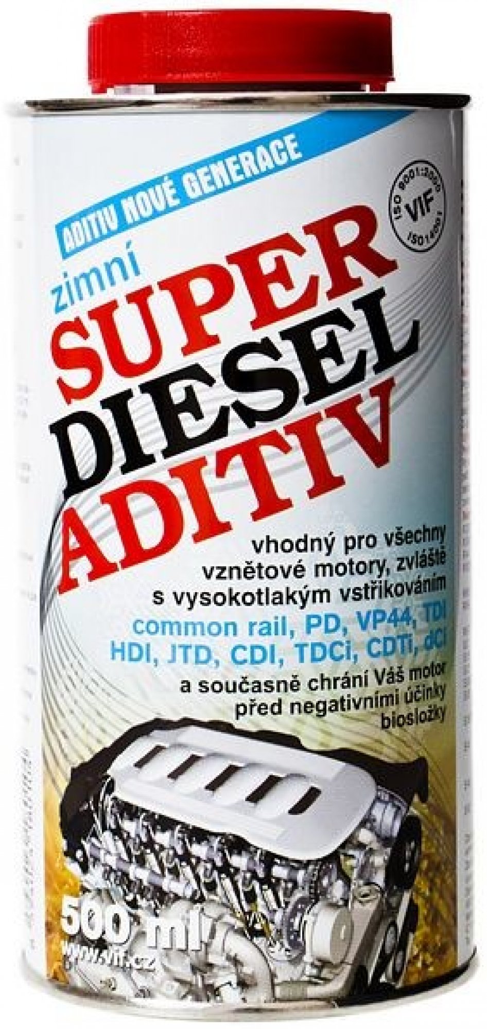 VIF DIESEL ADITIV ZIMNÍ   500 ML