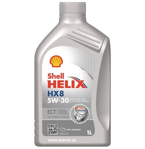 SHELL HELIX HX8 ECT  5W-30      1 LT