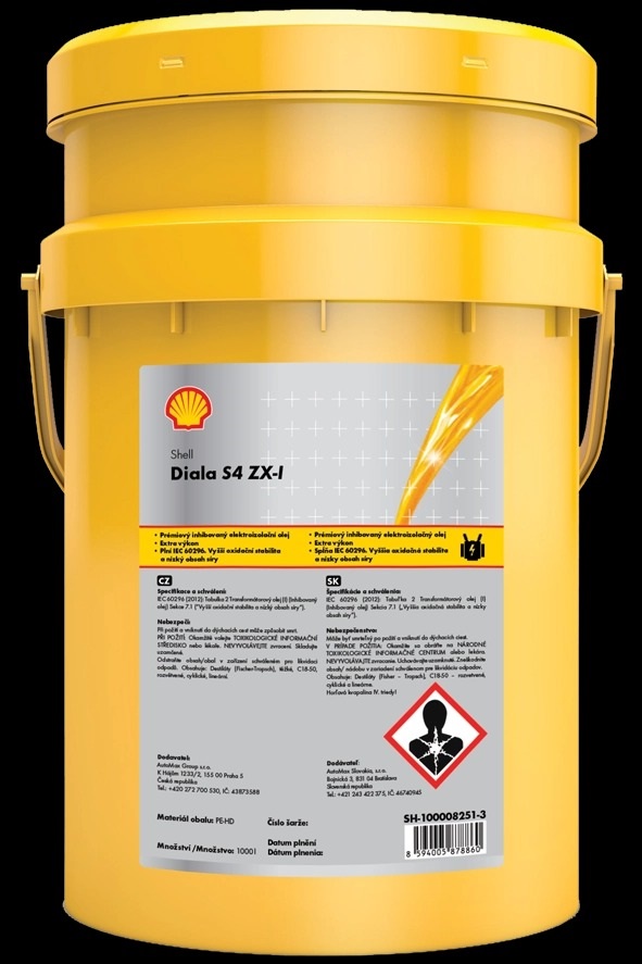 SHELL DIALA S4 ZX-I ***     20 LT  (+spotřební daň)