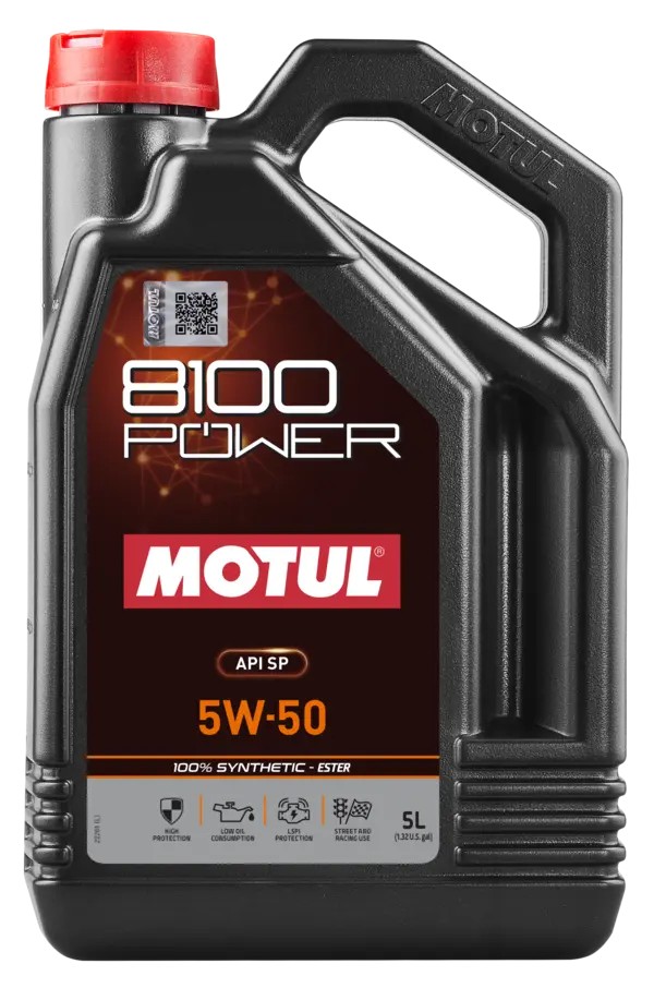 MOTUL 8100 POWER 5W-50     5LT