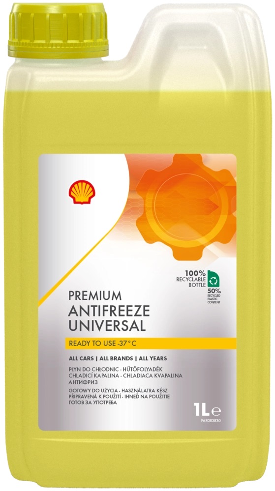 SHELL A ANTIFREEZE RTU UNIVERSAL    -37°C     1 LT