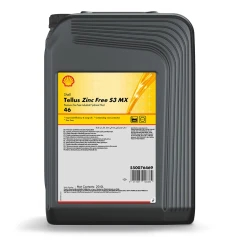 SHELL TELLUS S3 MX   46  ZINC FREE         20 LT