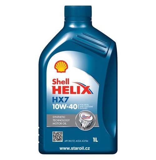 SHELL HELIX HX7   10W-40       1LT