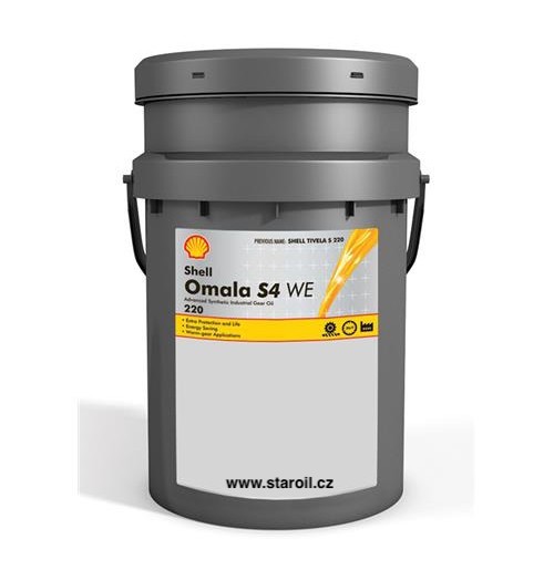 SHELL OMALA S4 WE 220   (TIVELA S 220)              20 LT