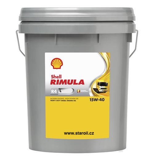 SHELL RIMULA R4 L 15W-40     20 LT       