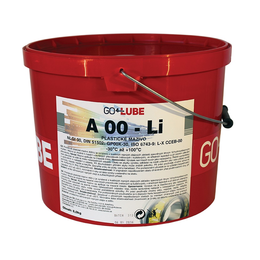 GO4LUBE MAZIVO A 00 LI     8  KG   