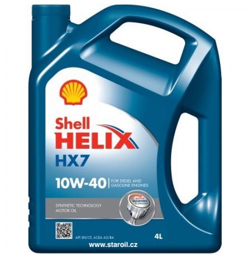 SHELL HELIX HX7   10W-40       4 LT