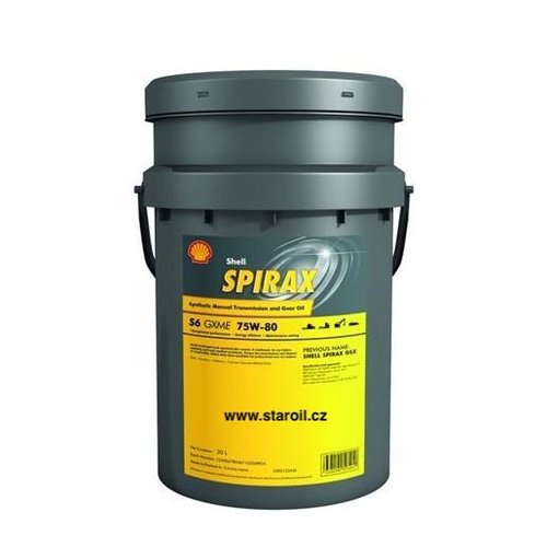 SHELL SPIRAX S6 GXME ULTRA 75W-80 20 LT | e-shop www.staroil.cz