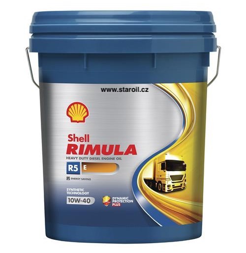 SHELL RIMULA R5 E 10W-40 20 LT JC | e-shop www.staroil.cz