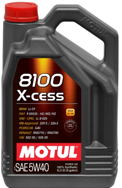 MOTUL 8100 X-CESS  5W-40    5LT